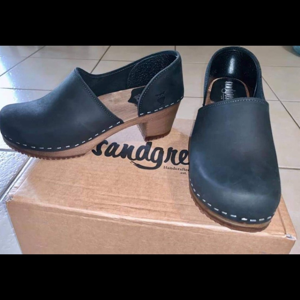 Sandgrens Swedish Handmade Wooden Clog | Brett